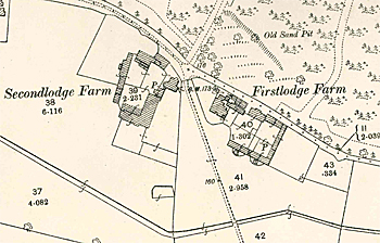 Firstlodge and Secondlodge Farmhouses in 1883